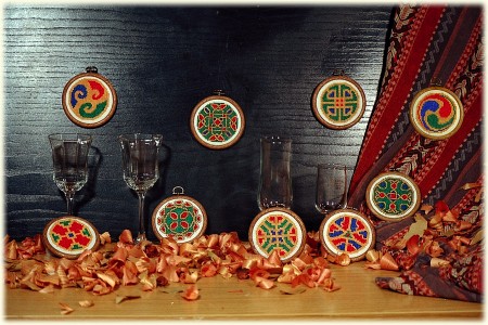 Picture of all 9 Medallions