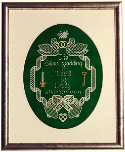 Picture of Silver Wedding Sampler