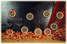 Picture of all 8 Medallions
