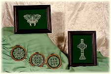 Picture of High Cross, Butterfly and Doilies
